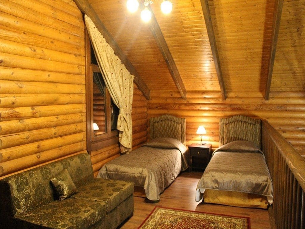 Natura Chalets Mega Chorio 外观 照片